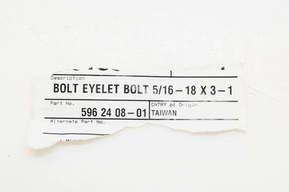 New OEM Husqvarna 596 24 08-01, 596240801 Eyelet Bolt NOS
