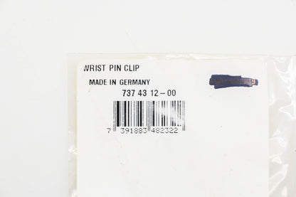 New OEM Husqvarna 737 43 12-00, 737431200 Piston Wrist Pin Circlips Qty 2 NOS