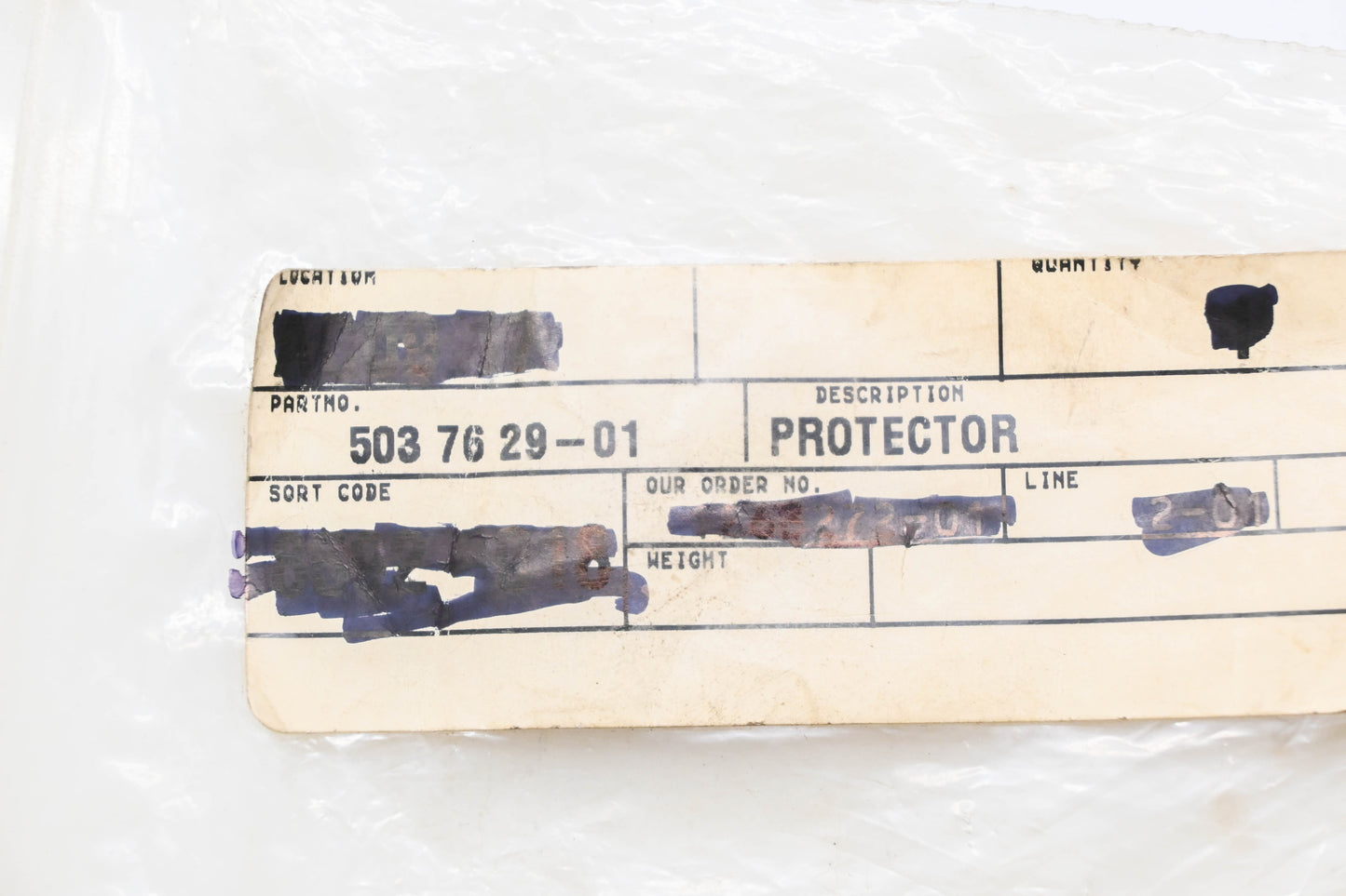 New OEM Husqvarna 503 76 29-01, 503762901 Protector NOS
