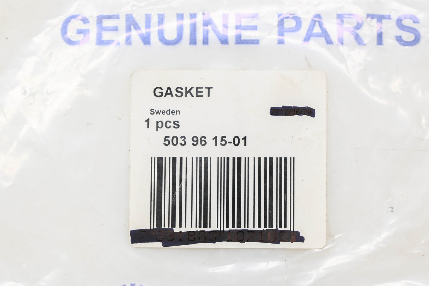 New OEM Husqvarna 503 96 15-01, 503961501 Cylinder Base Gasket NOS