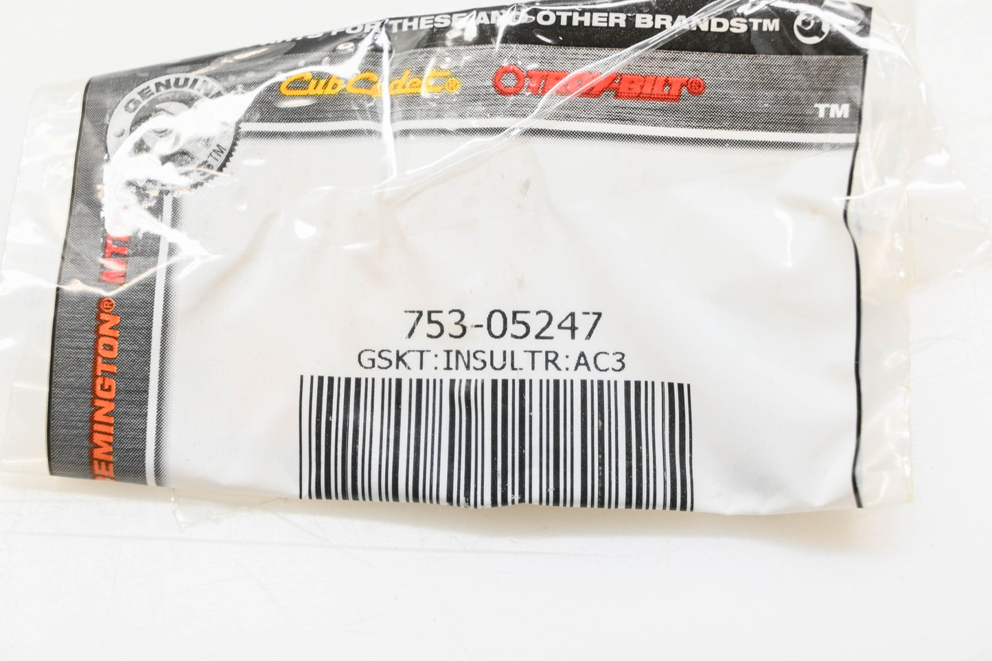 MTD 753-05247 Insulator Gasket NOS
