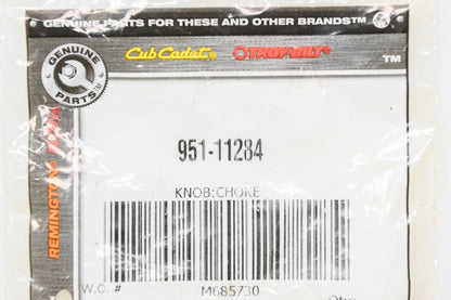 MTD 951-11284 Choke Knob NOS