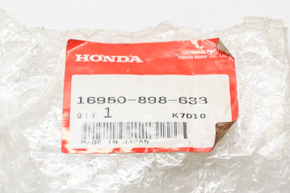 New OEM Honda 16950-898-633 Fuel Petcock Assembly NOS
