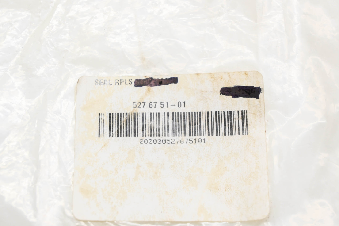 New OEM Husqvarna 527 67 51-01, 527675101 Air Filter Carburetor Seal NOS