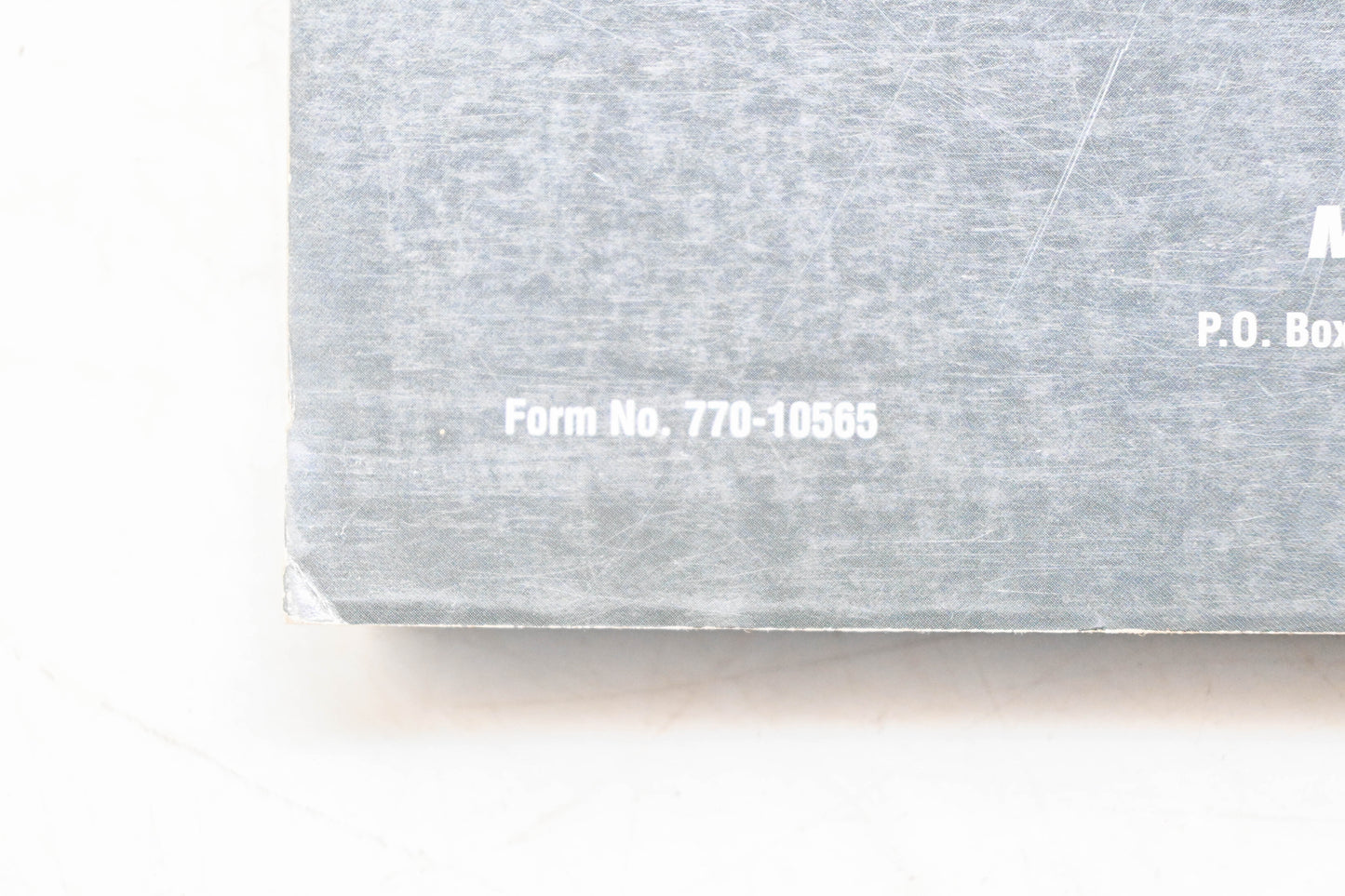 MTD 770-10565 30 Minute Service Solutions Manual