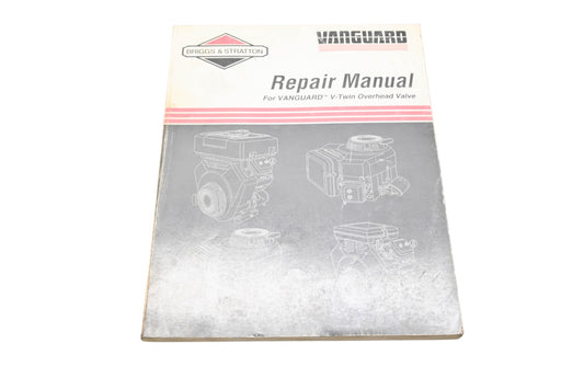OEM Briggs & Stratton 272144-12/98 Vanguard V-Twin OHV Shop Manual