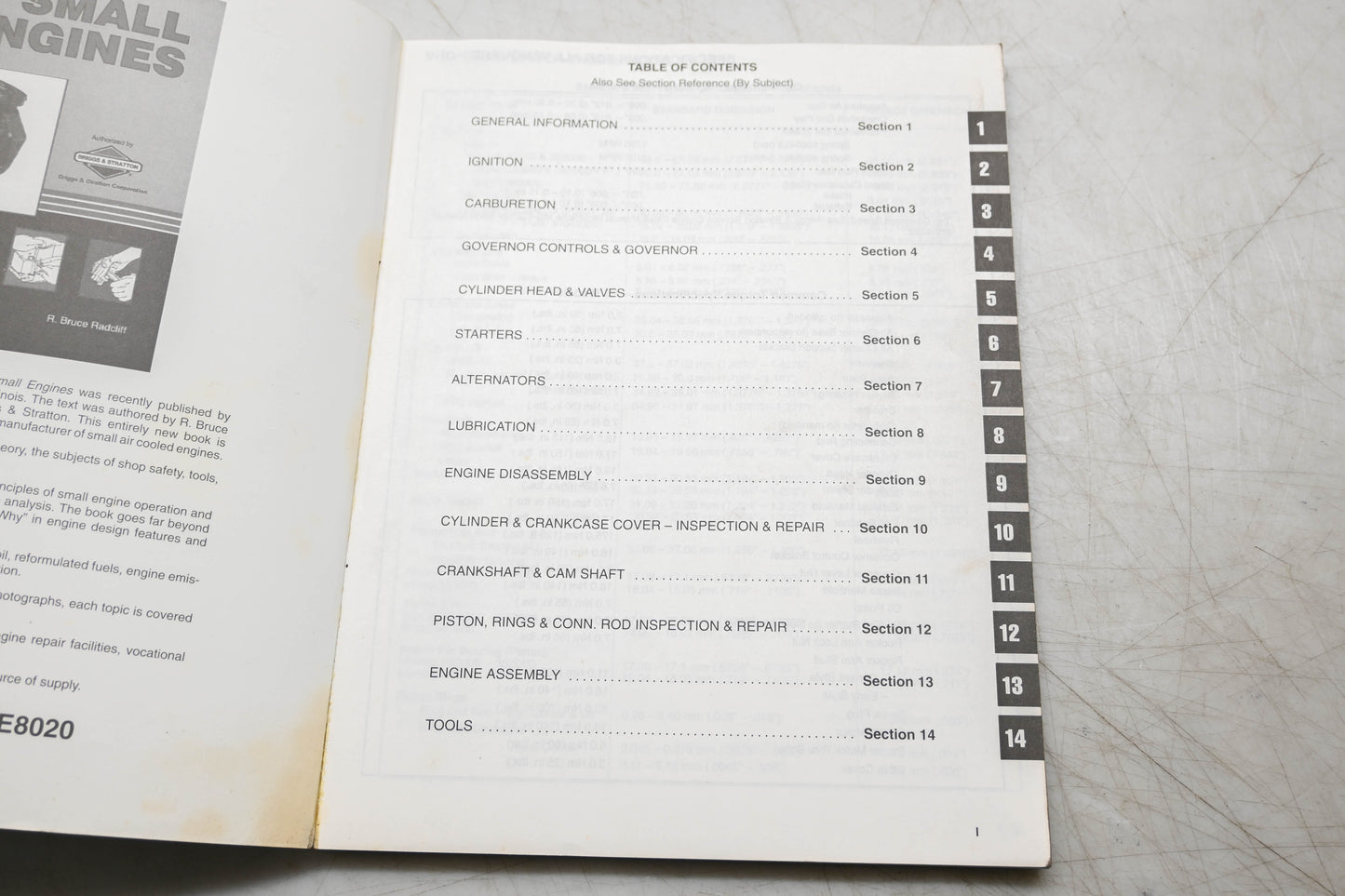 OEM Briggs & Stratton 272144-12/98 Vanguard V-Twin OHV Shop Manual