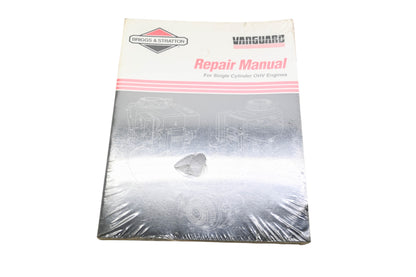 New OEM Briggs & Stratton 272147-8/96 Single Cylinder OHV Engine Repair Manual NOS