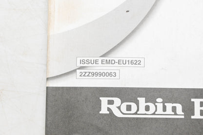 Subaru Robin 2ZZ9990063, 2ZZ-99900-63 EX13D 17D 21D 27D Engine Manual