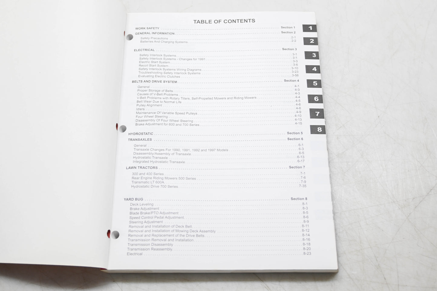 MTD 770-10579 Outdoor Power Equipment Book 2 Engine Riders & Lawn Tractors