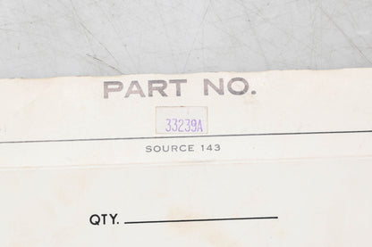 New OEM Tecumseh 33239A Incomplete Gasket Kit NOS