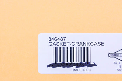 New OEM Briggs & Stratton 846487 Crankcase Gasket NOS