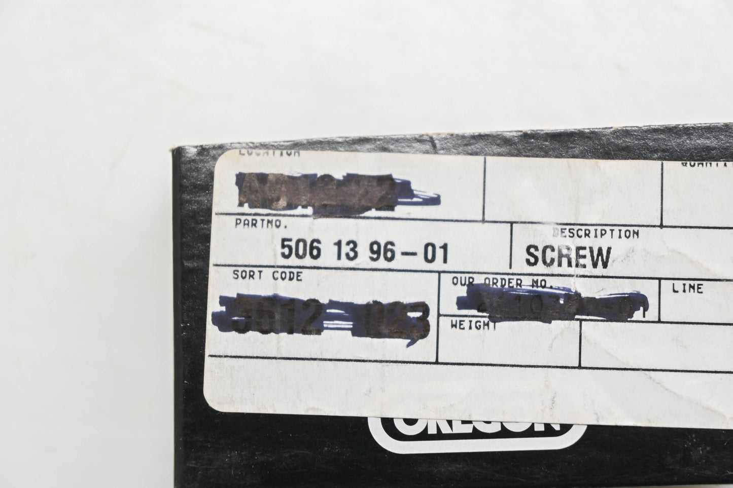 New OEM Husqvarna 506 13 96-01, 506139601 Screw Assembly NOS