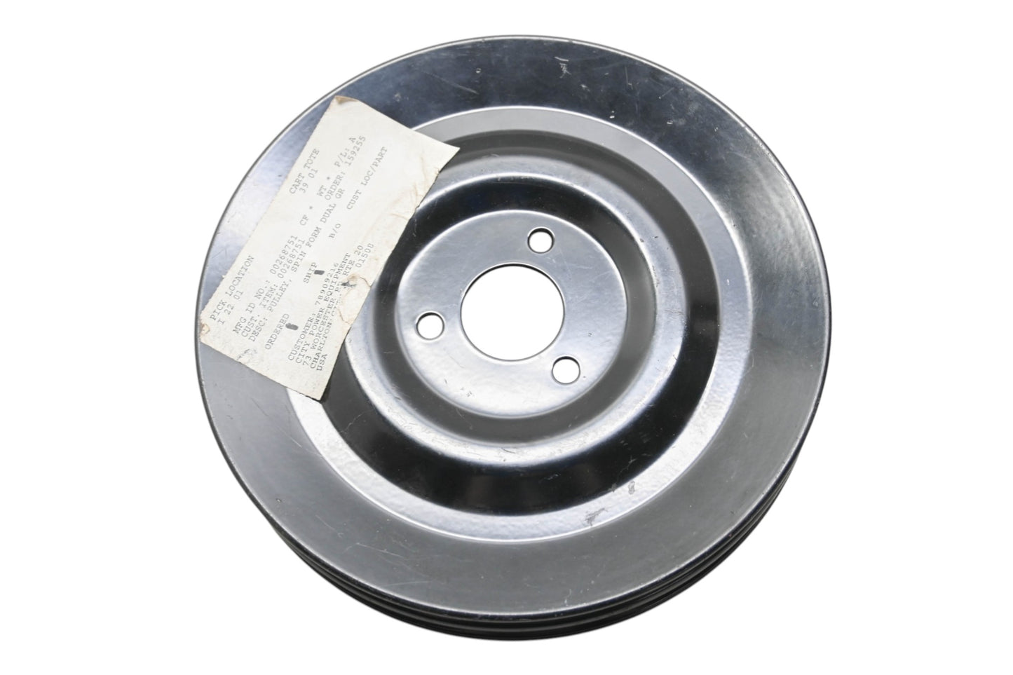 Ariens 00268751, 268751 Dual Groove Pulley NOS