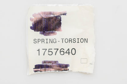 Bolens 175-7640, 1757640 Torsion Spring NOS
