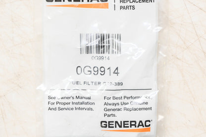 Generac 0G9914 Fuel Filter NOS