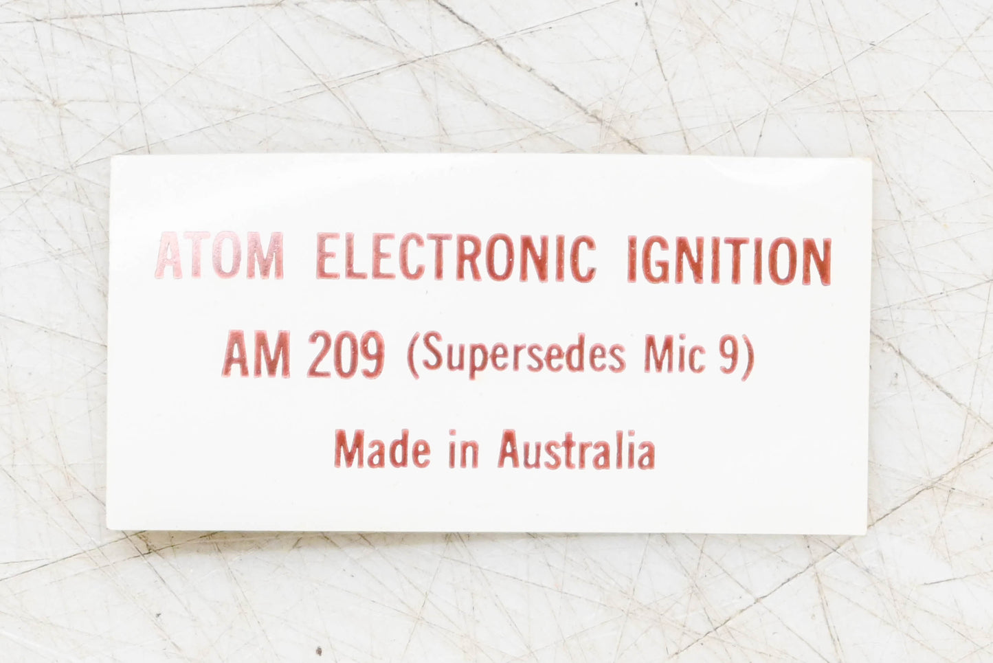 Atom Electronic Ignition AM-209, AM 209 Electronic Ignition Module NOS