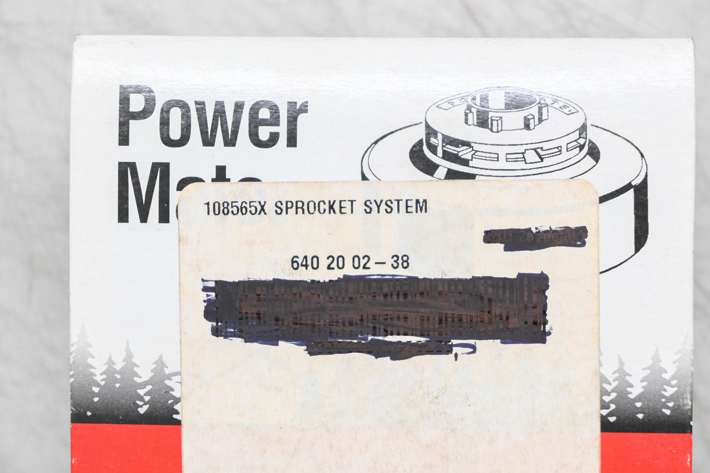 Oregon 108565X, 640 20 02-38, 640200238 Power Mate Chainsaw Sprocket & Rim NOS