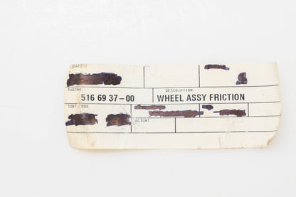 New OEM Husqvarna 516 69 37-00, 516693700 Friction Wheel NOS