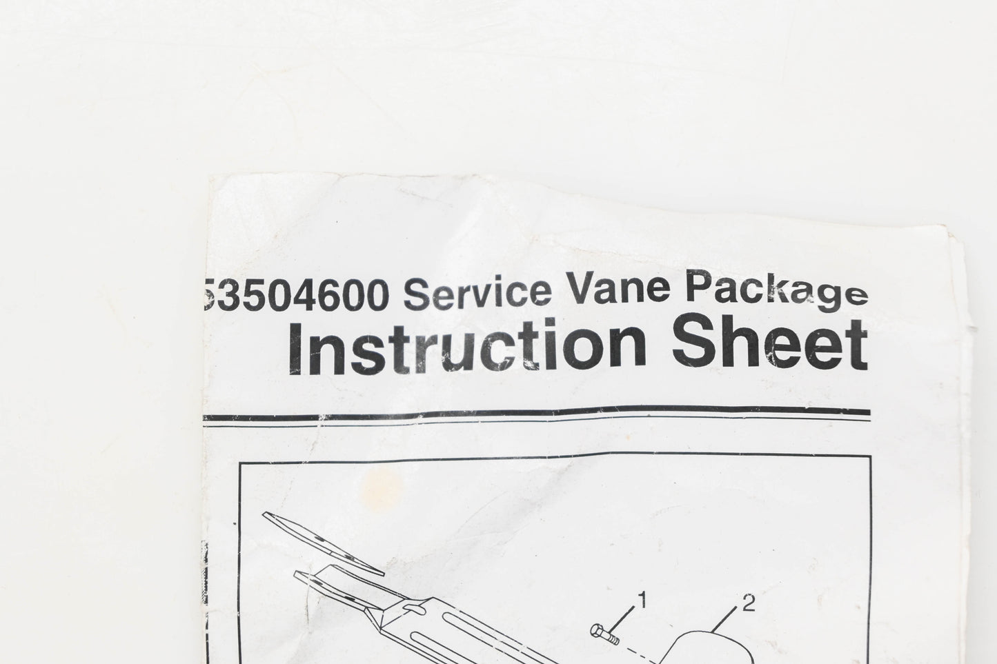 Ariens 53504600 Bagger Vane Kit NOS