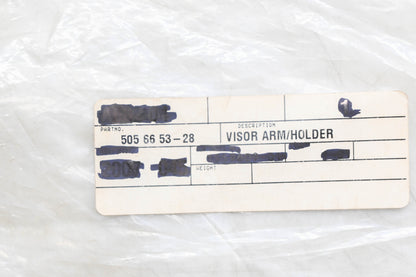New OEM Husqvarna 505 66 53-28, 505665328 Visor Arm & Holder NOS