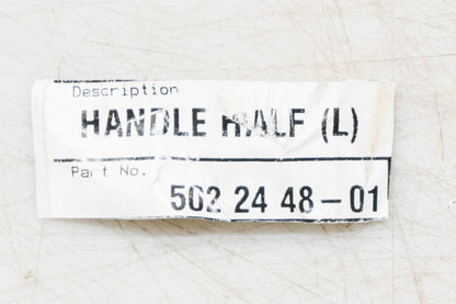 New OEM Husqvarna 502 24 48-01, 502244801 Left Half Throttle Control Handle NOS