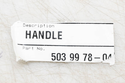 New OEM Husqvarna 503 99 78-04, 503997804 Handle NOS