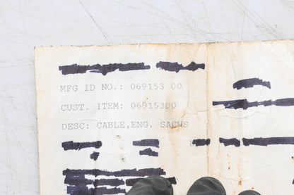 Ariens 06915300, 6915300 Engine Cable NOS