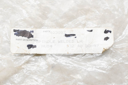 New OEM Husqvarna 532 40 30-87, 532403087, 403087 Left Hand Welded Spindle NOS