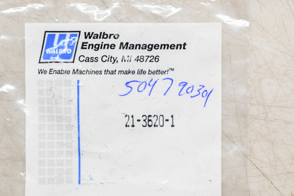 Walbro 21-3620-1, 504790301, 504 79 03-01 Carburetor Pump Cover NOS