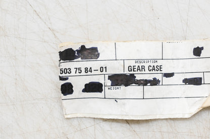 New OEM Husqvarna 503 75 84-01, 503758401 Gear Case NOS