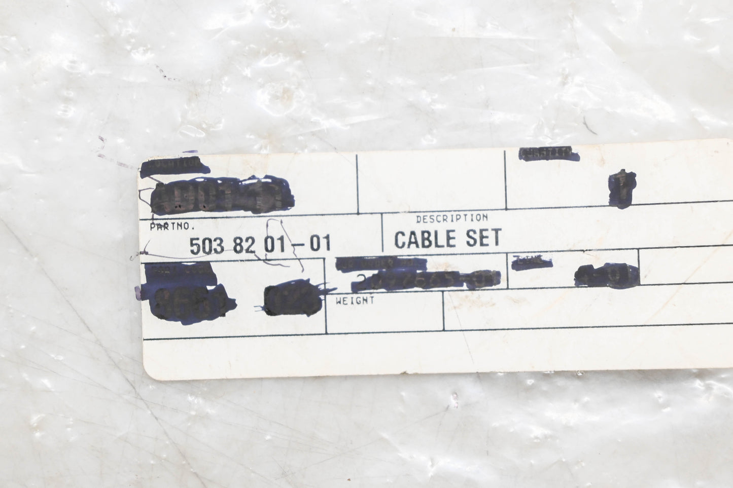 New OEM Husqvarna 503 82 01-01, 503820101 String Trimmer Control Wire Assembly NOS