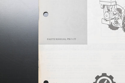 Ariens PM-1-77 Rocket Tiller Parts Manual