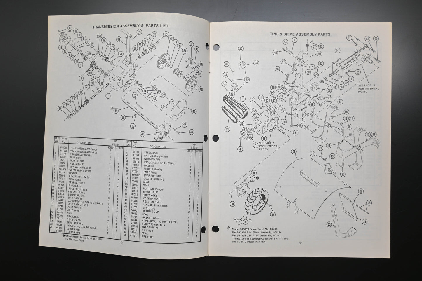 Ariens PM-1-76-2 Rocket Tiller Parts Manual