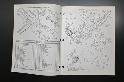 Ariens PM-1-76-2 Rocket Tiller Parts Manual