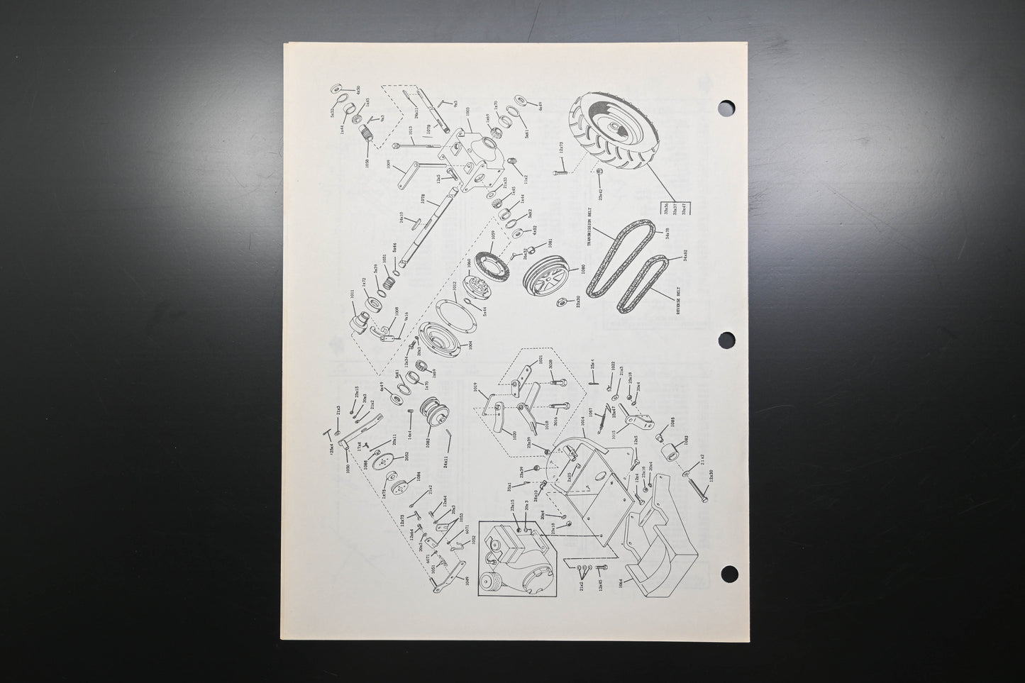 Ariens RPL-62 Rocket Tiller Operating Instructions & Parts Manual