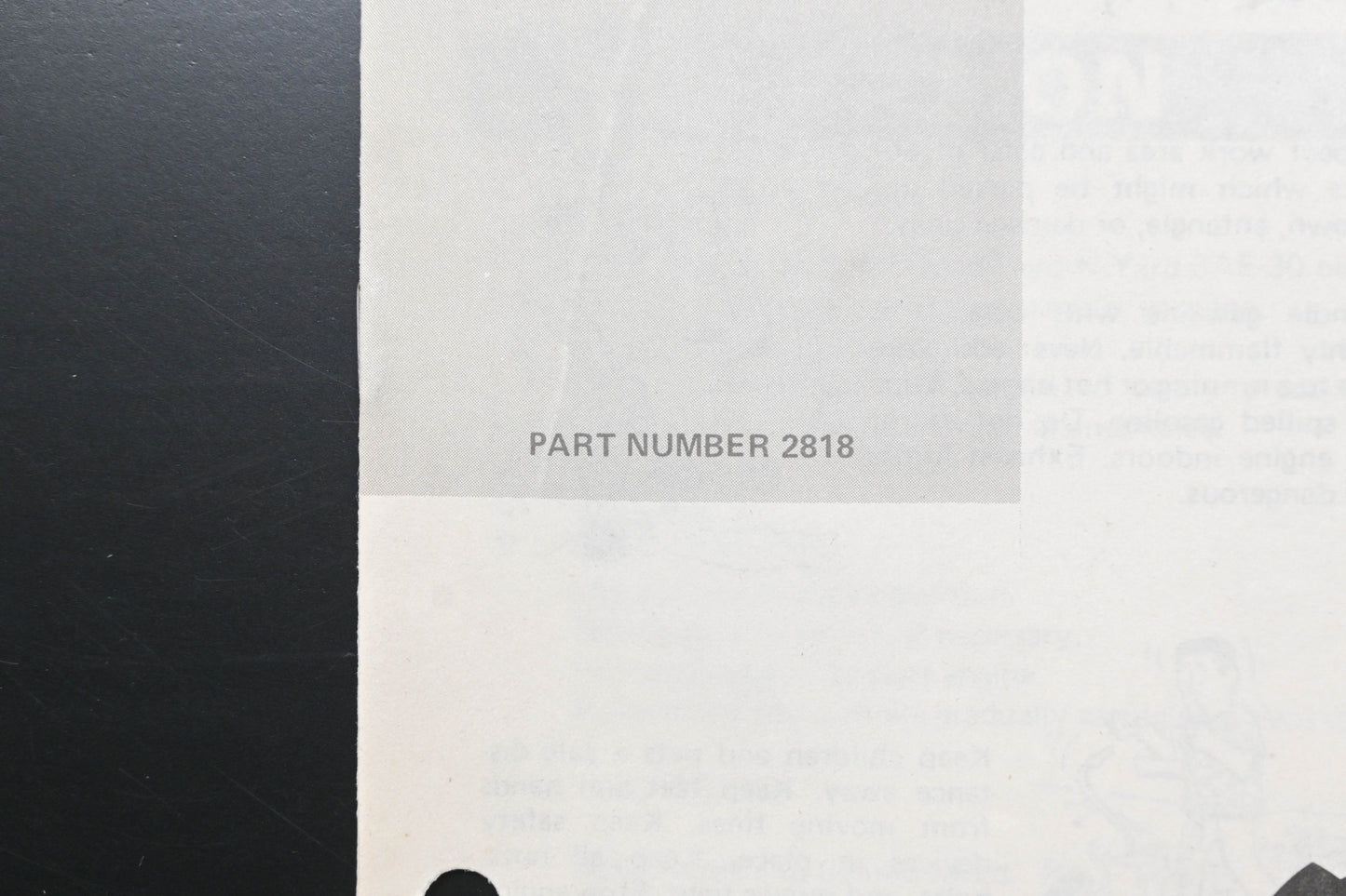 Ariens 2818 Gard-N-Yard Tool Owners Manual