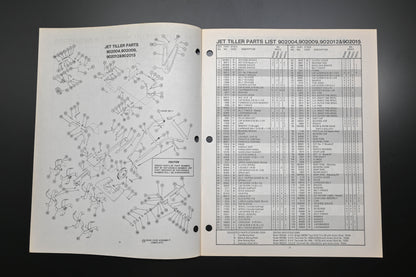 Ariens PM-2-76 Rotary Tiller Parts Manual