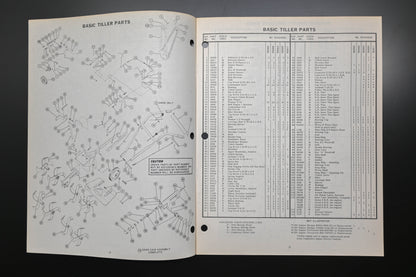 Ariens PM-13-74 Rotary Tiller Parts Manual
