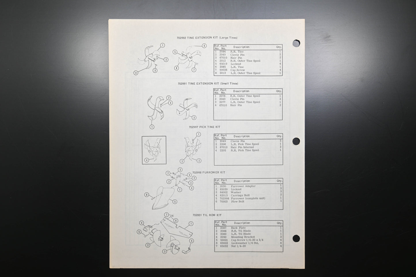 Ariens PM-13-70 Jet Rotary Tiller Parts Manual