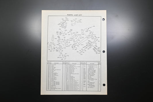 Ariens STJ-66 Jet Rotary Tiller Parts Manual