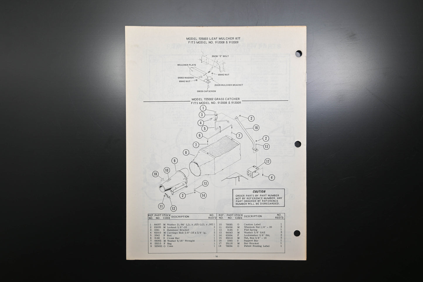 Ariens PM-12-77 Fairway Lawn Mower Parts Manual