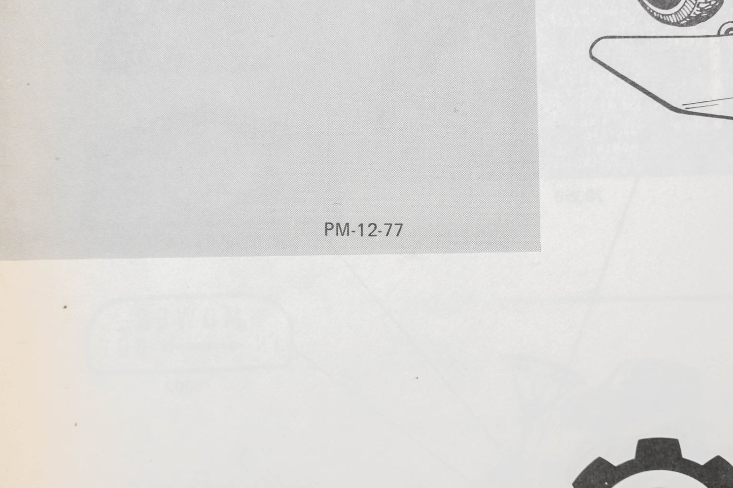 Ariens PM-12-77 Fairway Lawn Mower Parts Manual