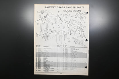 Ariens PM-12-75 Fairway Lawn Mower Parts Manual