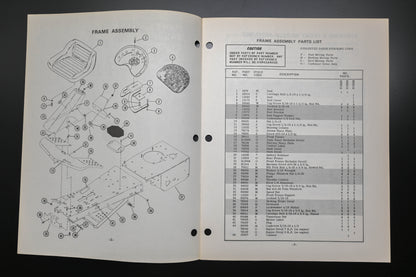 Ariens PM-12-75 Fairway Lawn Mower Parts Manual