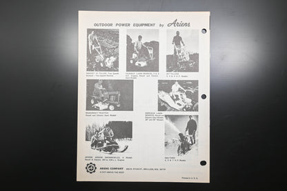 Ariens PM-15-70 Fairway Lawn Mower Parts Manual