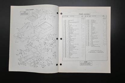 Ariens PM-25-76 Emperor Tractor & Attachments Parts Manual