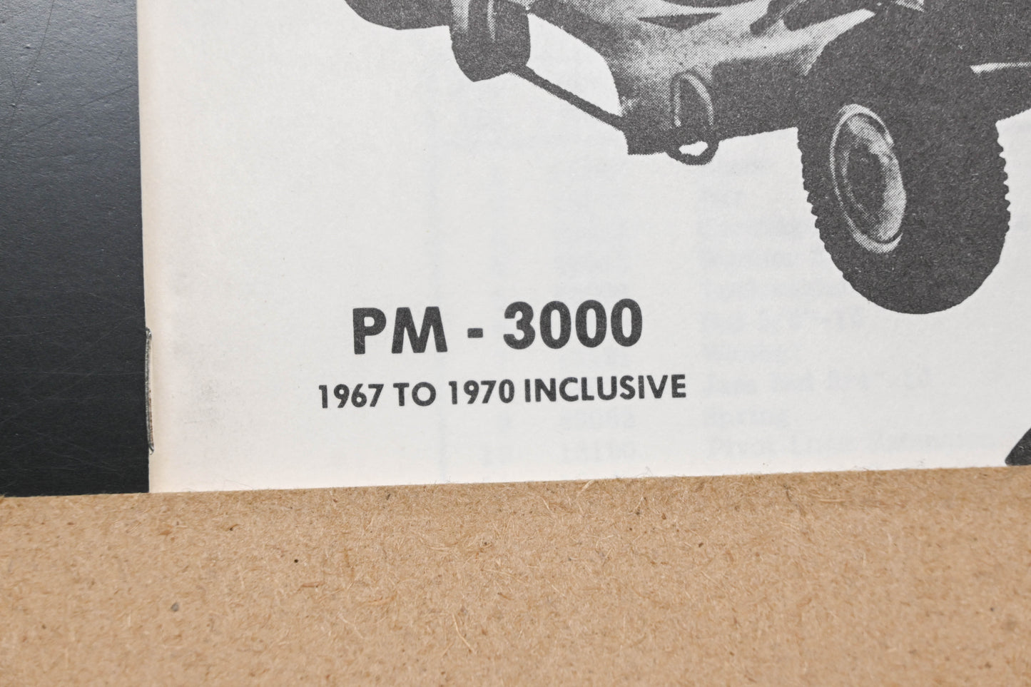 Ariens PM-3000 67-70 Emperor Tractor & Attachments Parts Manual