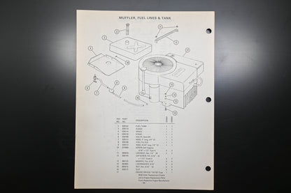 Ariens PM-29-74 8 HP Lawn Tractor Parts Manual