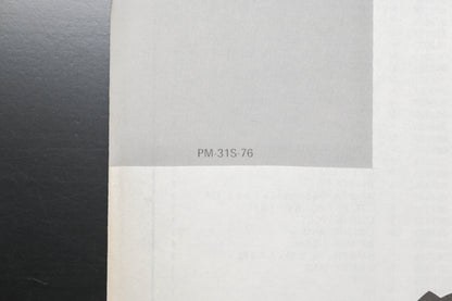 Ariens PM-31S-76 831009 48" Sno-Thro Parts Manual